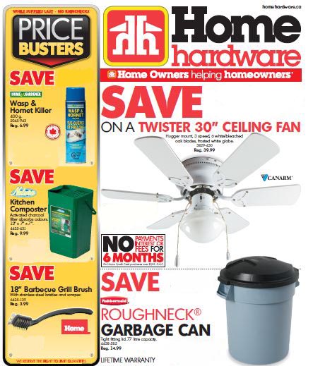this is an image of a home hardware flyer